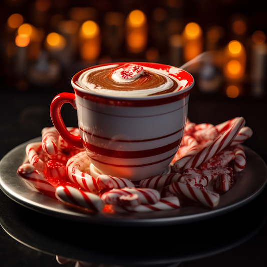 Candy Cane Flavored Coffee